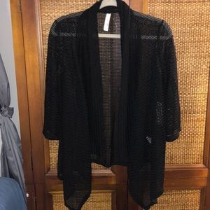 Per Seption Petite Black Shrug